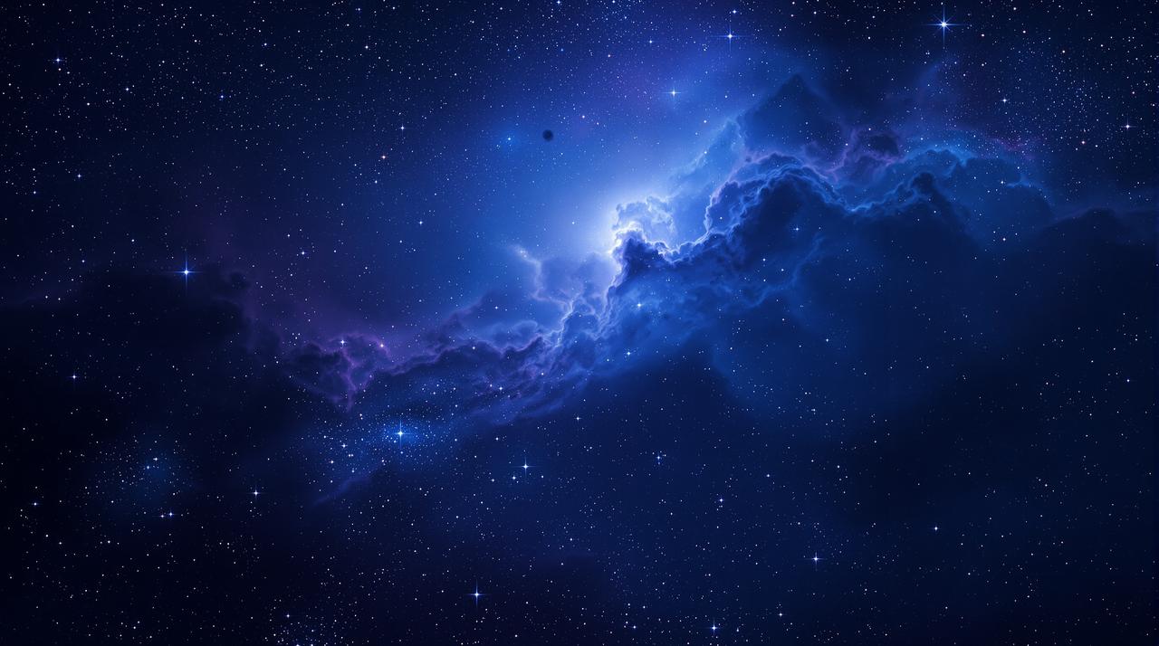 星辰视频星空背景 - 深空宇宙星云场景